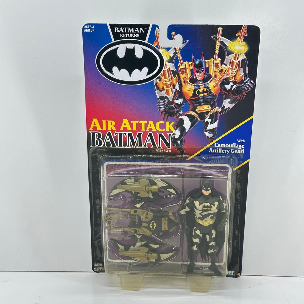 Kenner Batman Returns Air Attack Action Figure Camo Suit Vintage 1991 New MOC